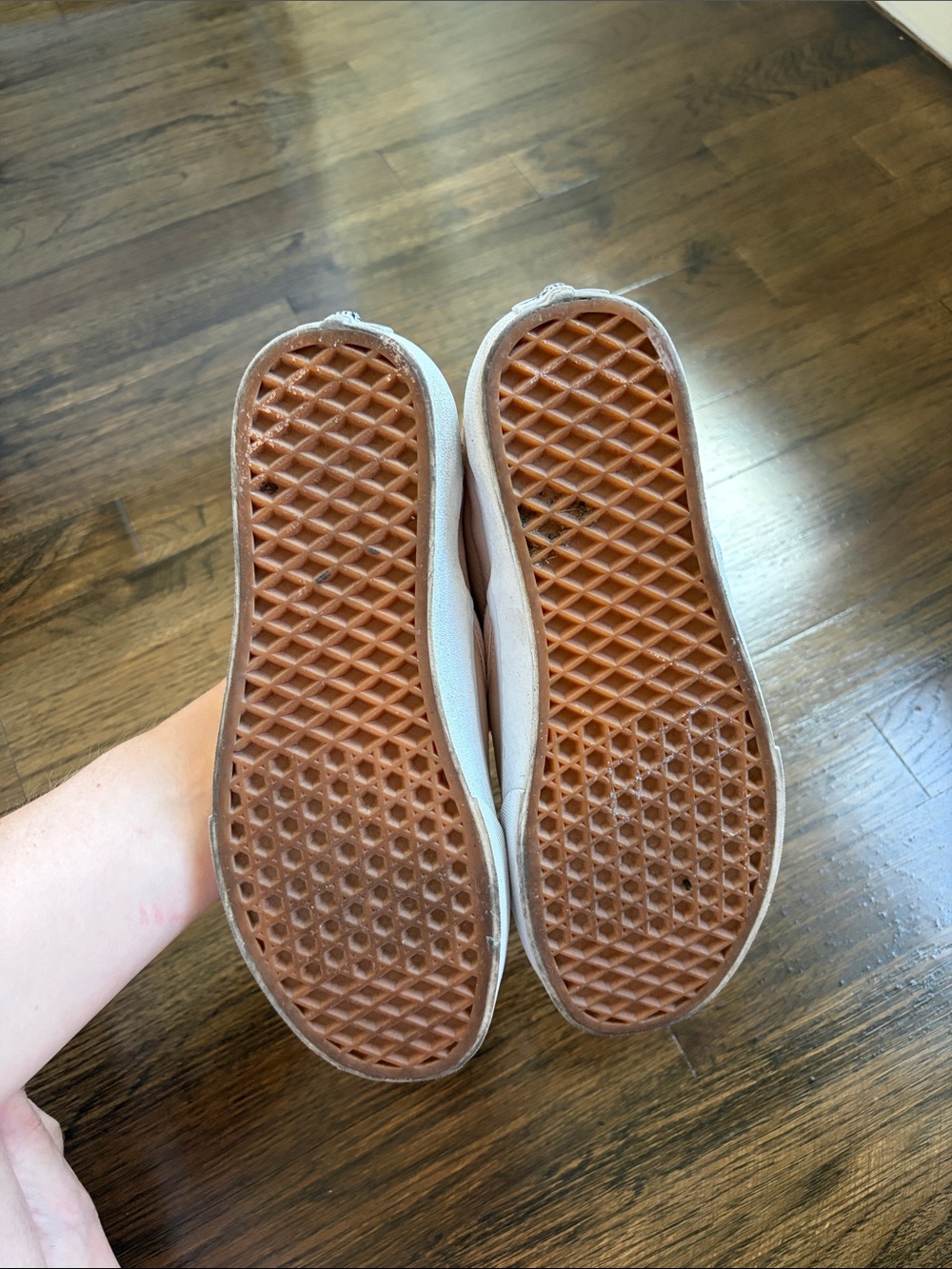 Vans Womens Slip-On Sneakers in Pale Pink Suede - Picture 5 of 5